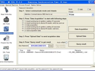 VVDI MB BGA TOOL BENZ Password Calculation Unlimited Token for One Year Period