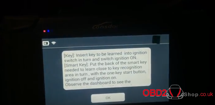 How to program Audi A6l smart key by lonsdor k518ise-14