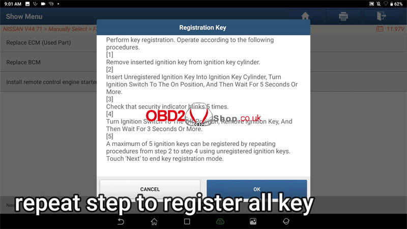 register-nissan-immo-key-via-launch-x431-after-replacing-bcm-(8)