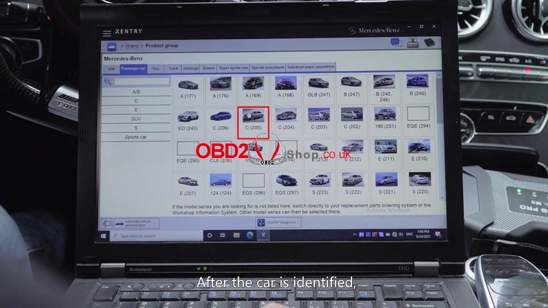 super-mb-pro-m6-with-hdd-review-diagnose-benz-w205-test-7
