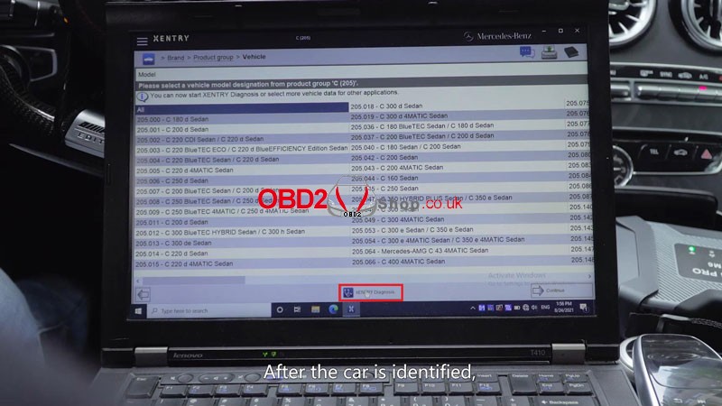 super-mb-pro-m6-with-hdd-review-diagnose-benz-w205-test-8