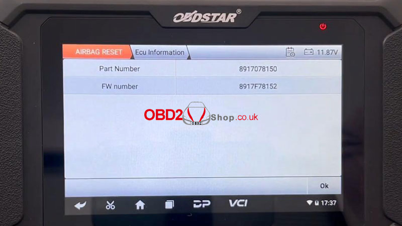 obdstar-p50-reset-toyota-89170-78150-airbag-on-bench-(7)