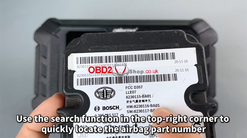 faw-r7f7010643-airbag-ecu-repair-via-obdstar-p50-3