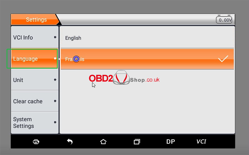 how-to-change-the-language-for-obdstar-odomaster-2