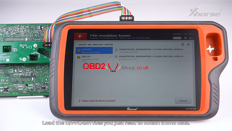 how-to-use-xhorse-ao-d-bcm2-adapter-with-key-tool-plus-16