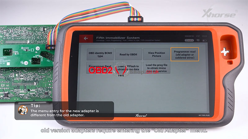 how-to-use-xhorse-ao-d-bcm2-adapter-with-key-tool-plus-8