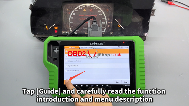 benz-w221-dashboard-programming-with-obdstar-x300-classic-g3-2