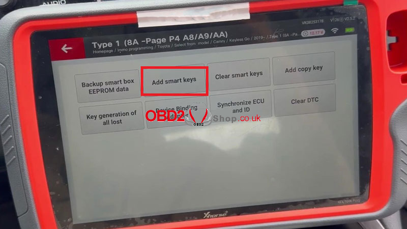 vvdi-key-tool-plus-adds-2020-camry-smart-key-via-obd-3