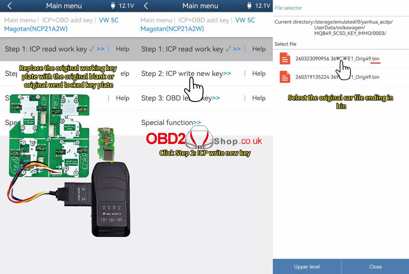 how-to-add-vw-audi-porsche-5c-5d-key-with-yanhua-acdp-module-44-6