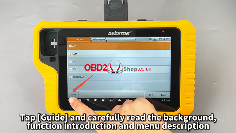 volvo-sod-radar-ecu-unlock-reset-virgin-with-x300-g3-3