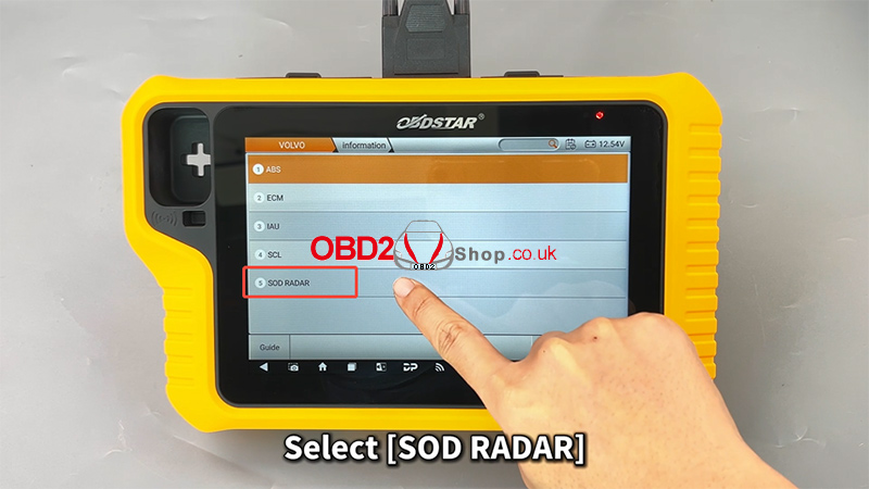 volvo-sod-radar-ecu-unlock-reset-virgin-with-x300-g3-4