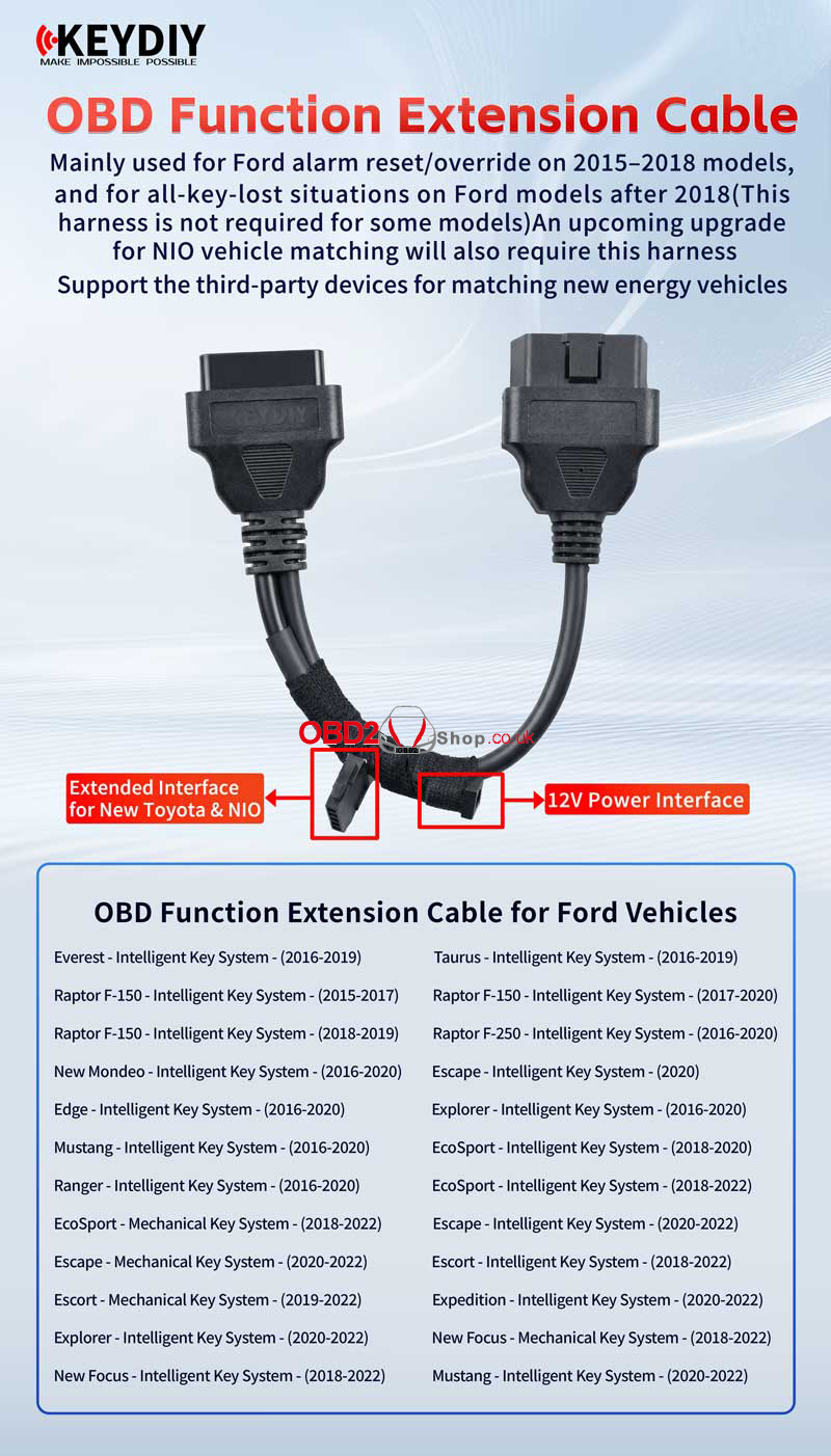 new-release-keydiy-obd-cable-for-ford-alarm-reset-all-keys-lost