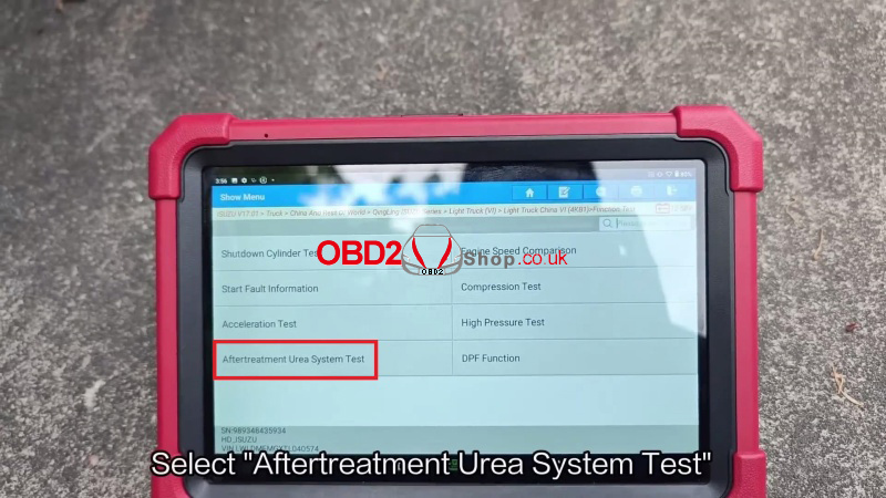 2026-isuzu-elf-kv100-urea-system-test-with-launch-x-431-pad5-hd-3