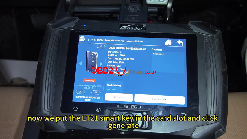 how-to-add-2026-lexus-rx350h-key-with-lonsdor-k518-pro-1