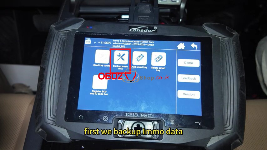 how-to-add-2026-lexus-rx350h-key-with-lonsdor-k518-pro-3