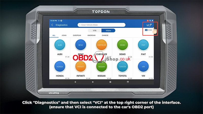 how-to-connect-topdon-ultradiag-to-the-vci-2