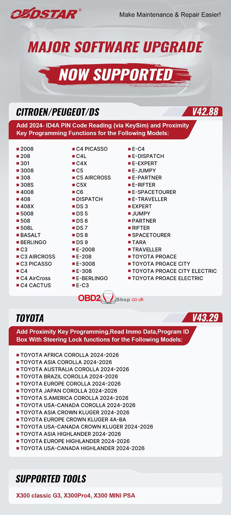 obdstar-update-new-citroen-peugeot-ds-and-toyota-coverage